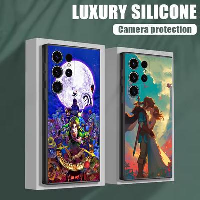 The Legend of Z-Zelda Phone Case For Samsung S25,S24,S21,S22,S23,S30,Ultra,S20,Plus,Fe,Lite,Note,10 Black Soft Shell
