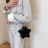Women Small Shoulder Bag Five Point Star Shape Crossbody Bag Cartoon  Chain Bag For Girls