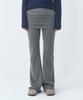 CITTA Every Day Comfort Layered Skirt Pants_Ctb556(Charcoal)