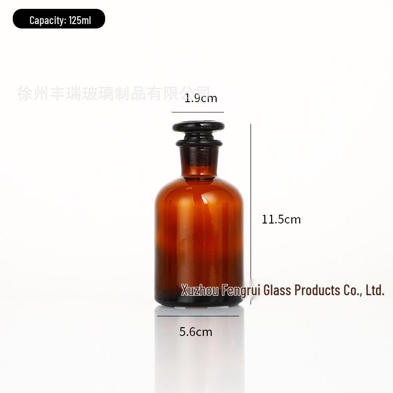 Frosted Glass Reagent Bottle - Wide-Mouth, Narrow-Mouth, or Light-Proof Options