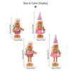 Telescopic Gingerbreads Man Figurine Festival Gingerbreads Man Window Display Seasonal Gingerbreads Man Gnomes Figure