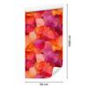 Ink Red, Peach and Pink Wallpaper for Living Room and Bedroom 50x1000