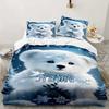 Polar Bear Duvet Cover Duvet Cover With Polar Bear Pattern Suitable For Children Boys Girls And Adults Comfortable Breathable