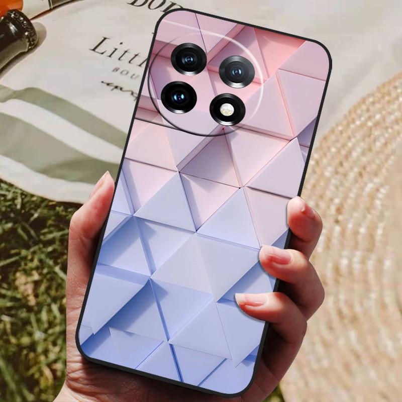 For OnePlus 11 5G Silicone Case Cute Pattern Soft TPU Phone Cover For One Plus 11 Back Cover Bumper OnePlus11 PBH110 1+11 Funda