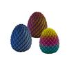 3D Printed Twisting Egg Toy Stress Relief Spiral Easter Egg Toy Dragon Egg Office Desk Fidget Toy Easter Basket Stuffers Party Favors
