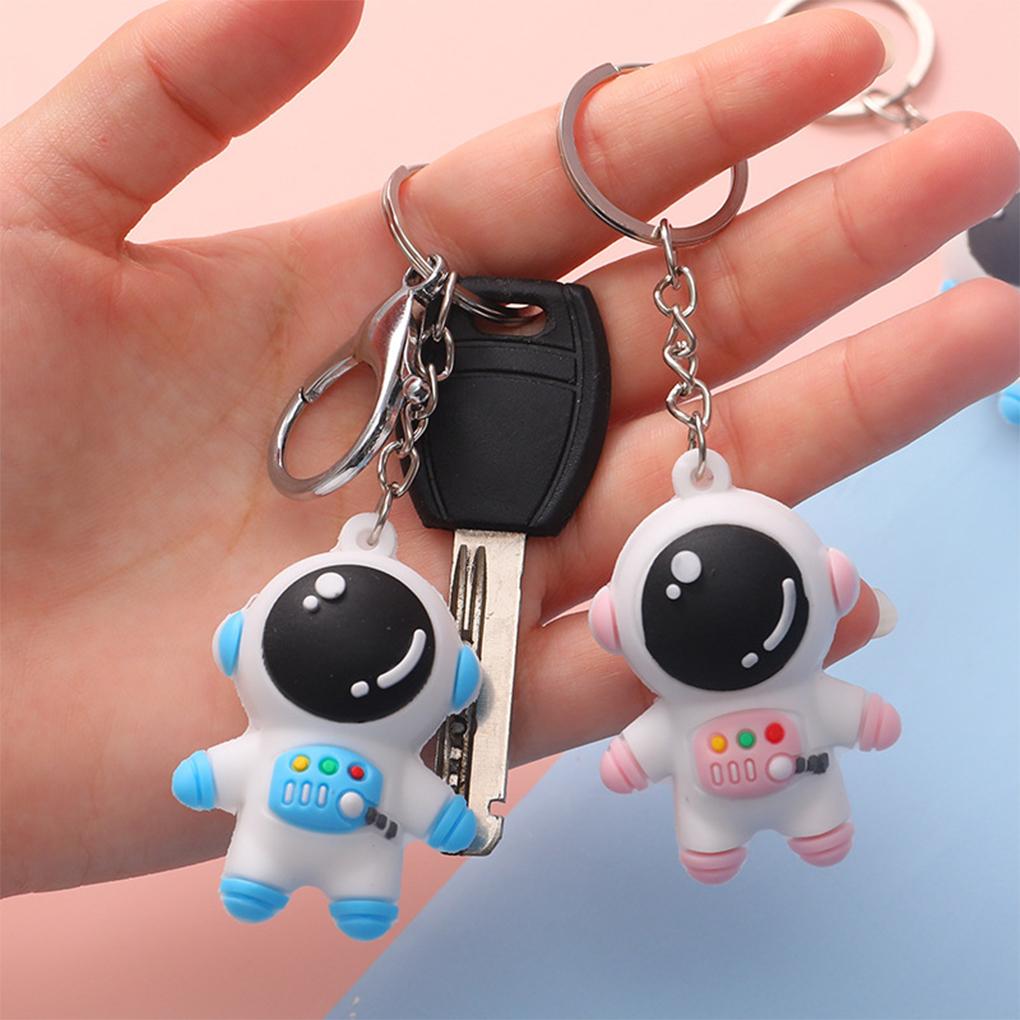 Key Chain Cute Silicone Home Door Car Keychain Hanging Backpack Wallet Decoration Keyring Pendant for Woman Man Couples