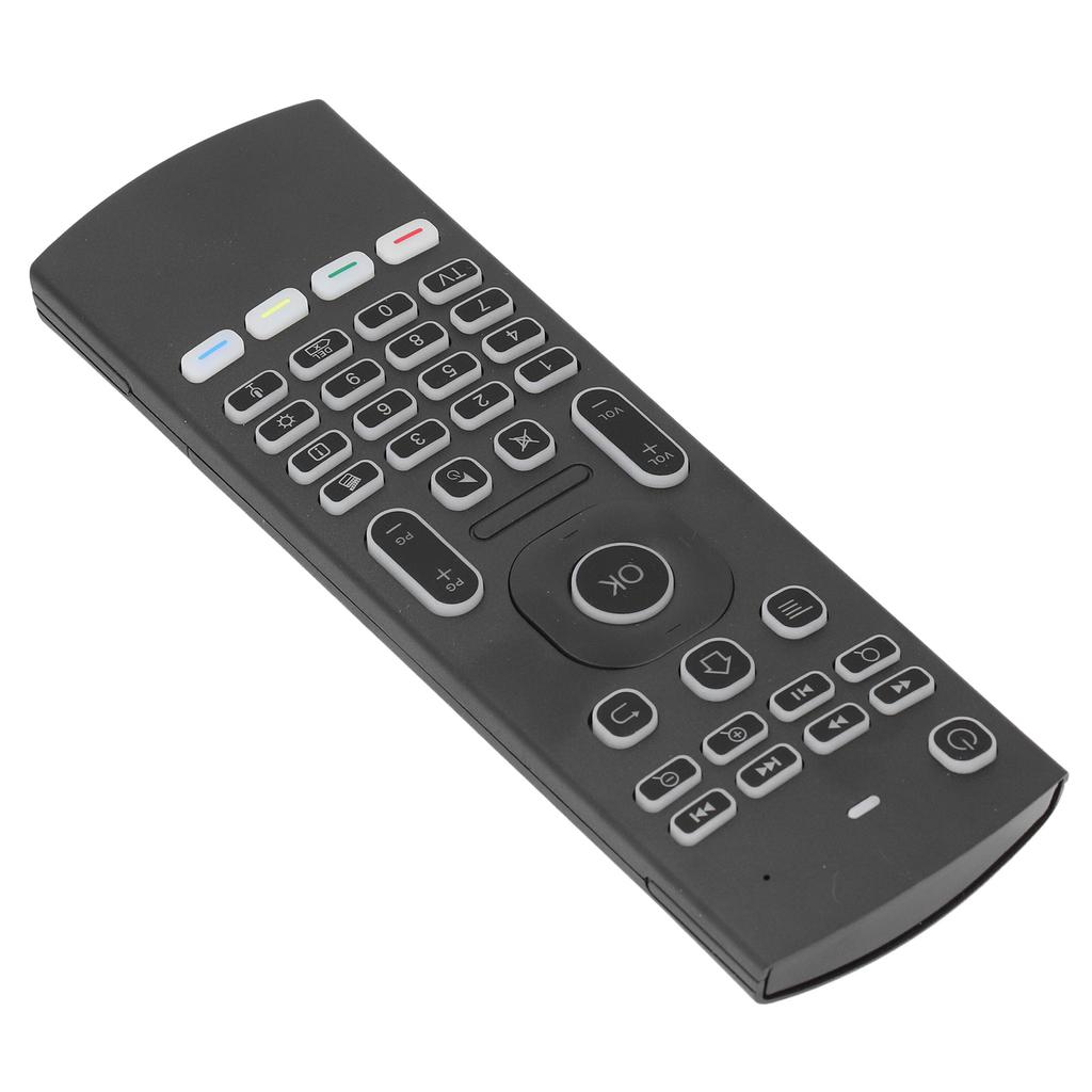 Universal TV Remote Wireless Keyboard Fly Mouse with Motion Sensing Voice Search IR Learning for Android TV Box PC