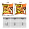 Food Print C-Cheetos Pillow Cover  Comfy Cushion Cover Kawaii Pillow Case For Sofa Home Decoration