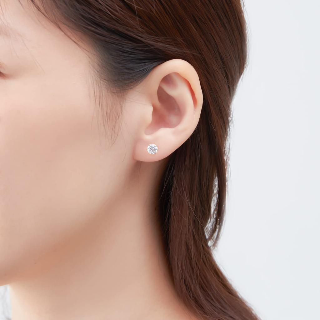 ESTELLE [Oficial] Brincos Femininos, Ouro Amarelo 18K com Zircônia Cúbica (eu) 0231-3428-0018-0000