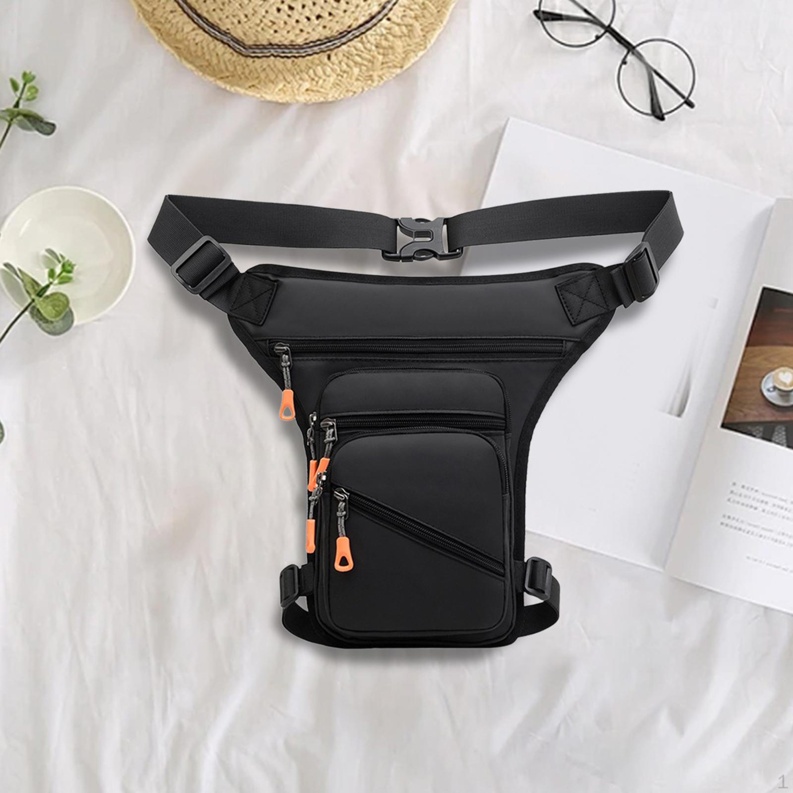 

Мужская поясная сумка, украшение на бедро, кроссбоди, портативная спортивная поясная сумка для путешествий чёрный