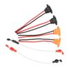 Presa Porta di Ricarica per Bicicletta Elettrica con Coperchio Impermeabile Connettore Cavo Batteria Bicicletta Elettrica