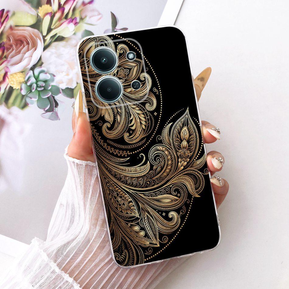 For Xiaomi Redmi 15C 4G Cool Dragon Tiger Pattern Phone Case For Redmi 15C 4G Soft Silicone TPU Covers Bumpers