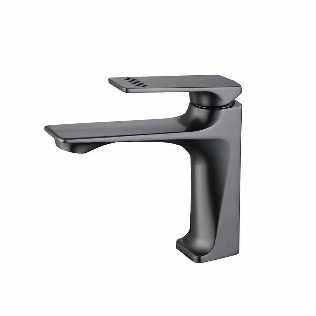 Full Copper Three Dimensional Cutting Design for Hot and Cold Faucets,bathroom Sink,washbasins,bathroom Countertops,basin Faucet