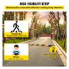 VEVOR Rubber Traffic Calming Device, Single Unit with Dual Channels, 72" Length Modular Design Supports Up To 22000 LBS