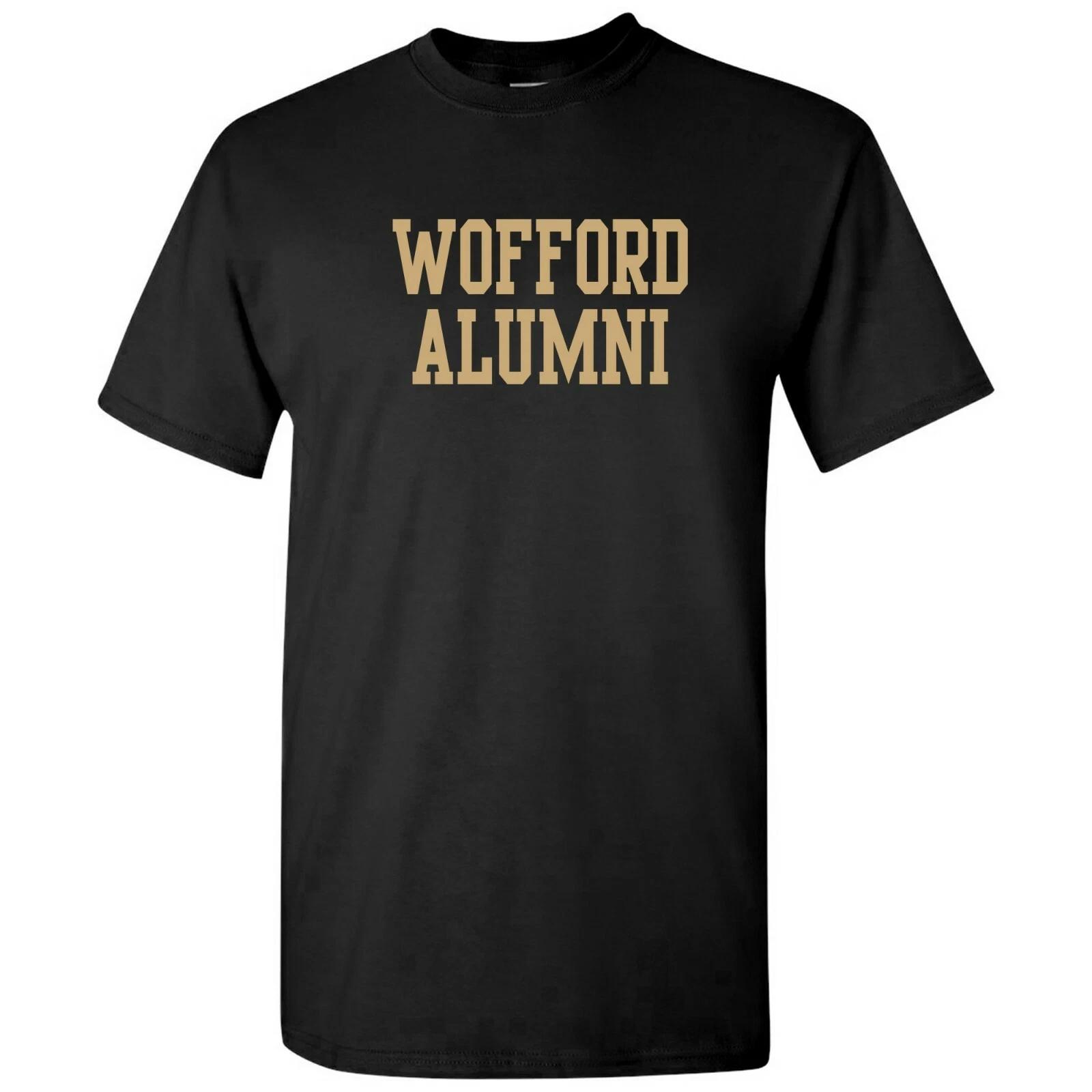 Wofford Terriers Basic Block Alumni Collegiate T Shirt - Black 2XL
