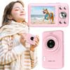2.8Inch HD Screen Mini Digital Photo Camera TYPE-C Charging Digital Video Camera  Vlogging Cameras for Boys Girls