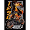 Retro 1290 Super Duke Motorcycle T-Shirt 100% Cotton O-Neck Summer Short Sleeve Casual Mens T-shirt Size S-3XL