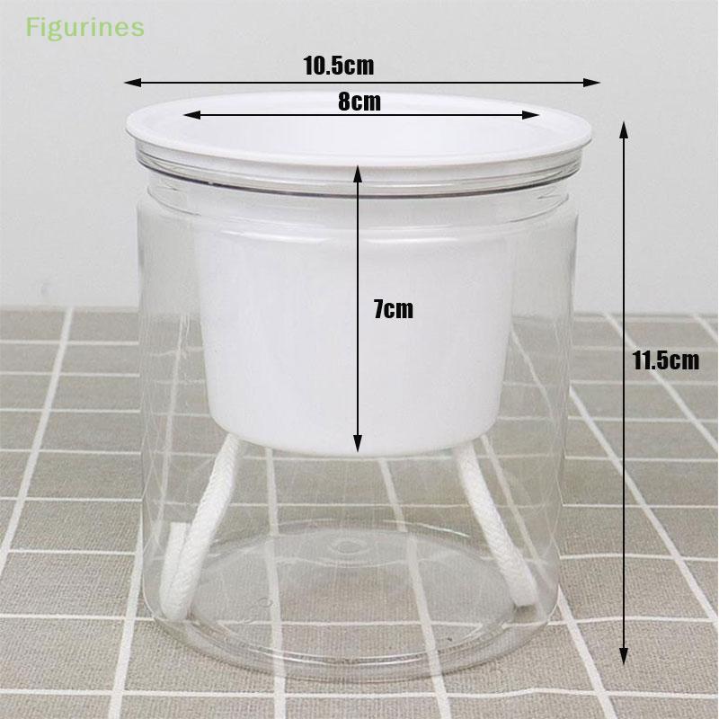 Round Automatic Water Absorption Self-watering Flowerpot Hydroponic Flower Pot