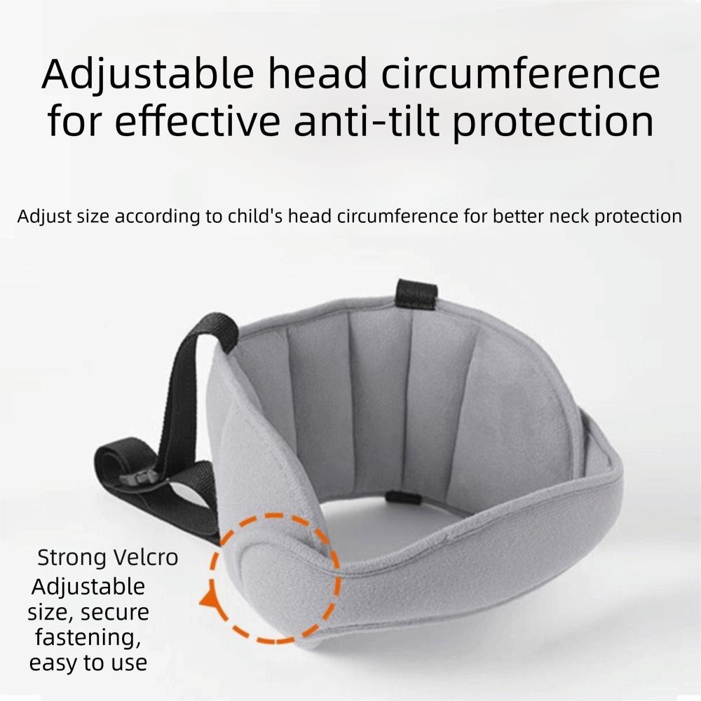 Sleep Aid Baby Head Support Protective Pad Head Strap Sleep Solution Head Fixing Belt Car Seat