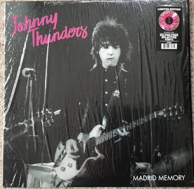 LP Record JOHNNY THUNDERS  Madrid Memory SilverPink Splatter CLO3347C Cleopatra 2023 UK Rock