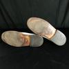Italy FUTABAYA Leather Moccasin Monk Strap 38 24 White(USED)