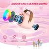 Karaoke Machine For Kids Mini Bluetooth-compatible Speaker with 2 Wireless Microphones Karaoke Kit With LED Light