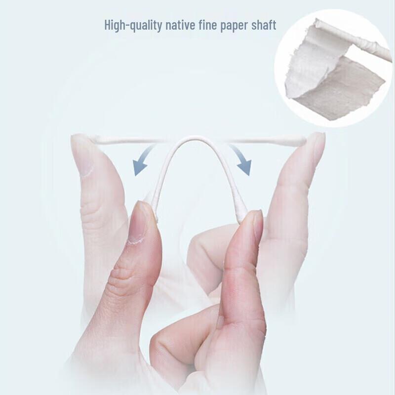 Camellia Kids Paper Shaft Cotton Swabs