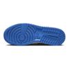 Air Jordan 1 Low GS Alternate Royal Toe Sneakers da Bambino Blu Bianco Blu Reale 553560-140