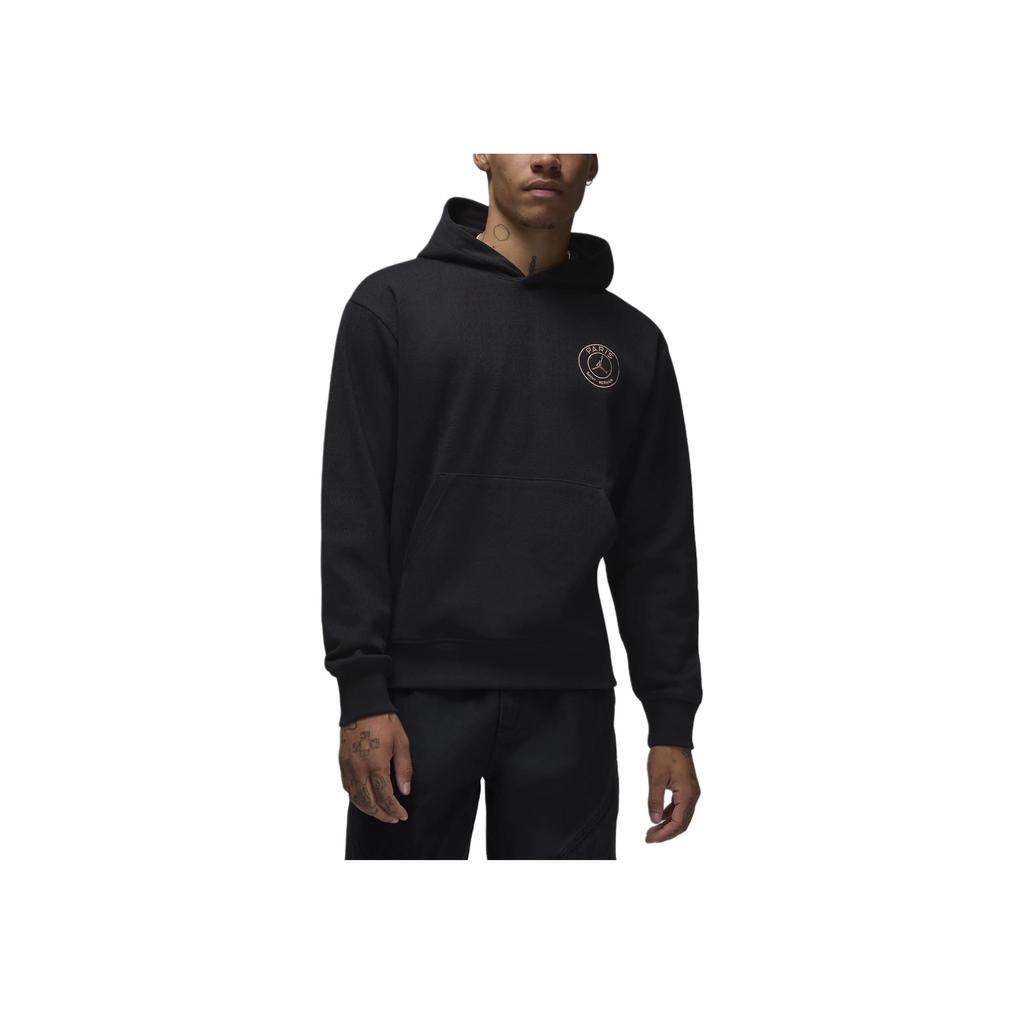 Jordan X PSG Collaboration Brandstmt FW24 M J FLC PO Fashion Long Sleeve Hoodie Unisex hoodies Black FV7730-045