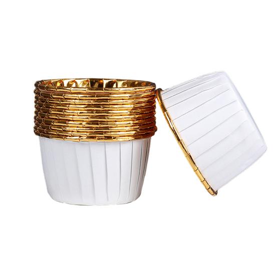 100 Stück ofenfeste Cupcake-Formen, ölbeständig, praktische Papier-Muffinförmchen zum Backen