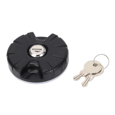 Tapa Redonda para Entrada de Agua de Autocaravana Resistente a los Rayos UV Tapa de Llenado de Agua de Autocaravana con Cerradura, Anillo de Sellado y Llaves para Autocaravana
