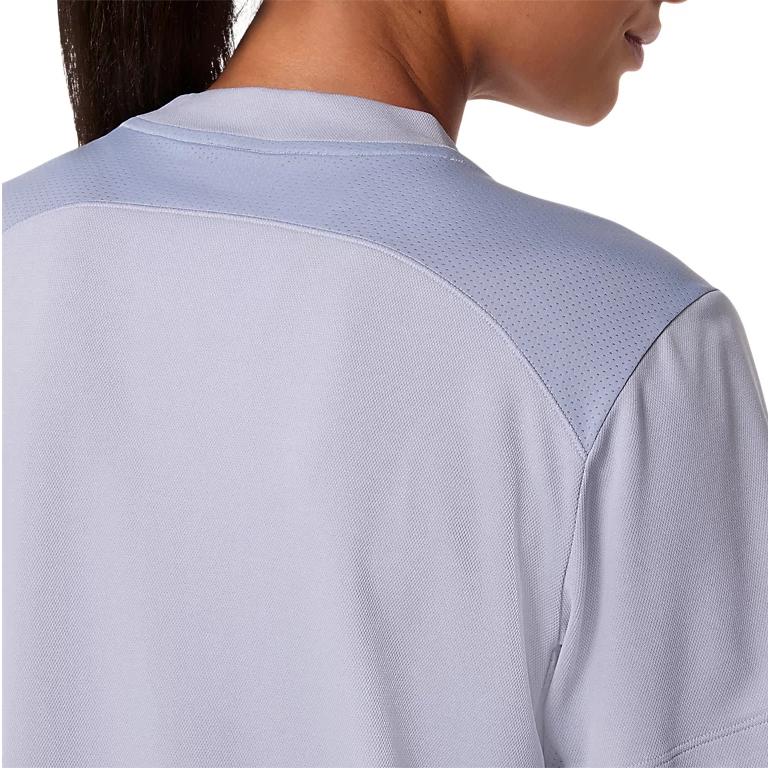Asics Court Mesh Splicing Breathable Quick-Dry Regular T-Shirt Women tops 2042A371-404