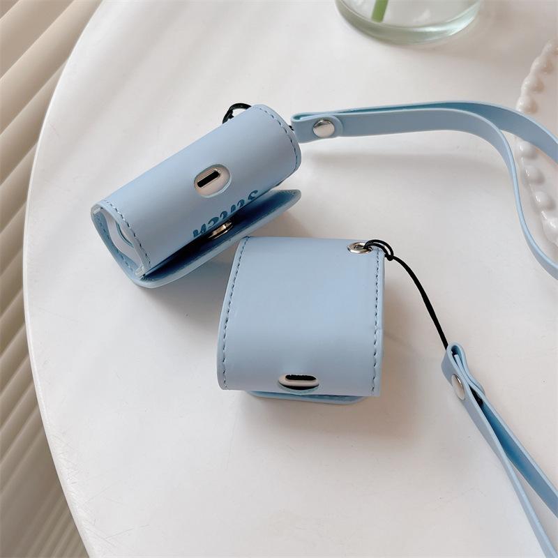 Cute Stitch AirPods Pro1 Apple Bluetooth Headset Cover 1/1 Generation Leather Case Cartoon Protective Case