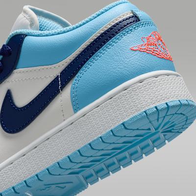 Jordan 1 Low Sail Blue Chill (GS)