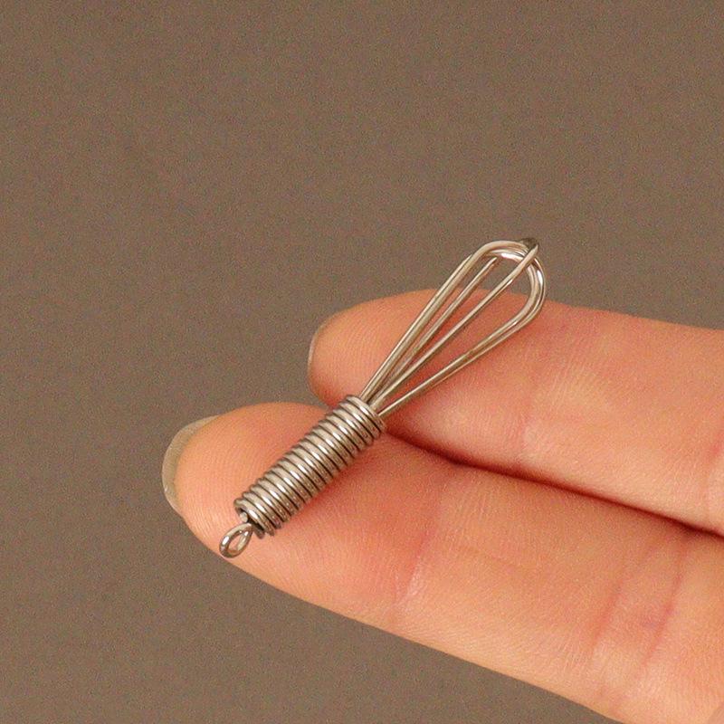 

1/12 Ляльковий будиночок Мініатюрні аксесуари Міні Металева вінчикова для яєць Симуляція Модель кухонного міксера для декору лялькового будиночка