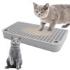 Anti-spill Design Cat Litter Mat Filter Cat Litter Box Universal Sand Leakage Table Anti Splash Easy-to-clean Removable Pad Sand