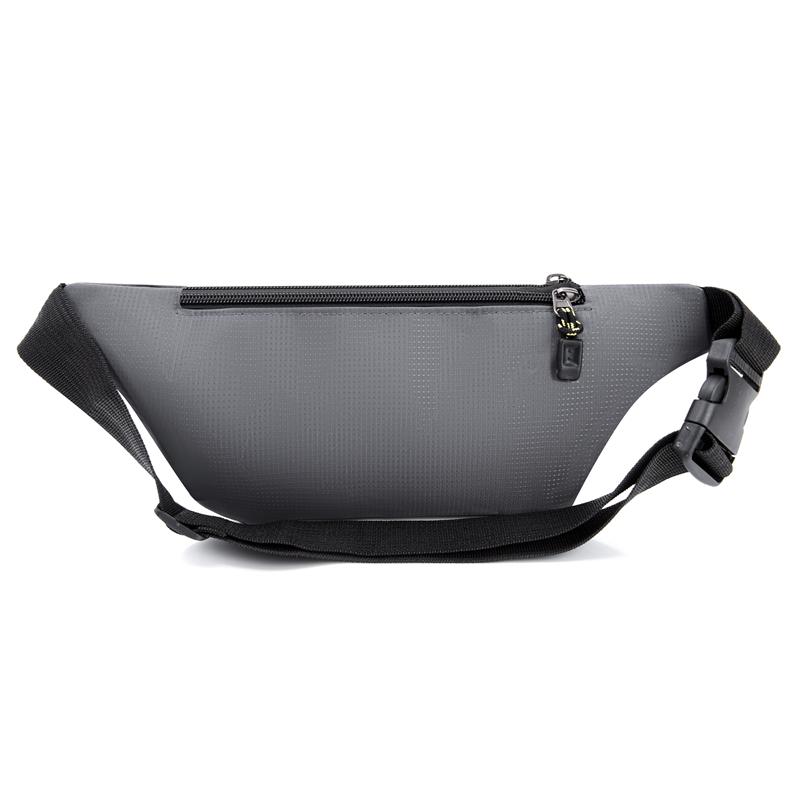 Men's Waterproof Waist Bag - Unisex Fanny Pack Convertible To Chest Sling (Running/Travel Hip Belt with Secure Pockets)