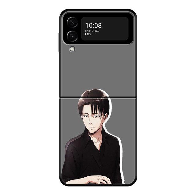 

Жесткий чехол для телефона Shingeki No Kyojin Attack On Titan для Samsung Flip Zflip Z Flip3 5g Zflip3 Fundas Samsung Z Flip3 5G