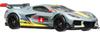 Hot Wheels Car Culture Race Day Corvette Vehicle Toy Diecast Model Ages 3 and Up C8.R Car, Gray, HRV95,