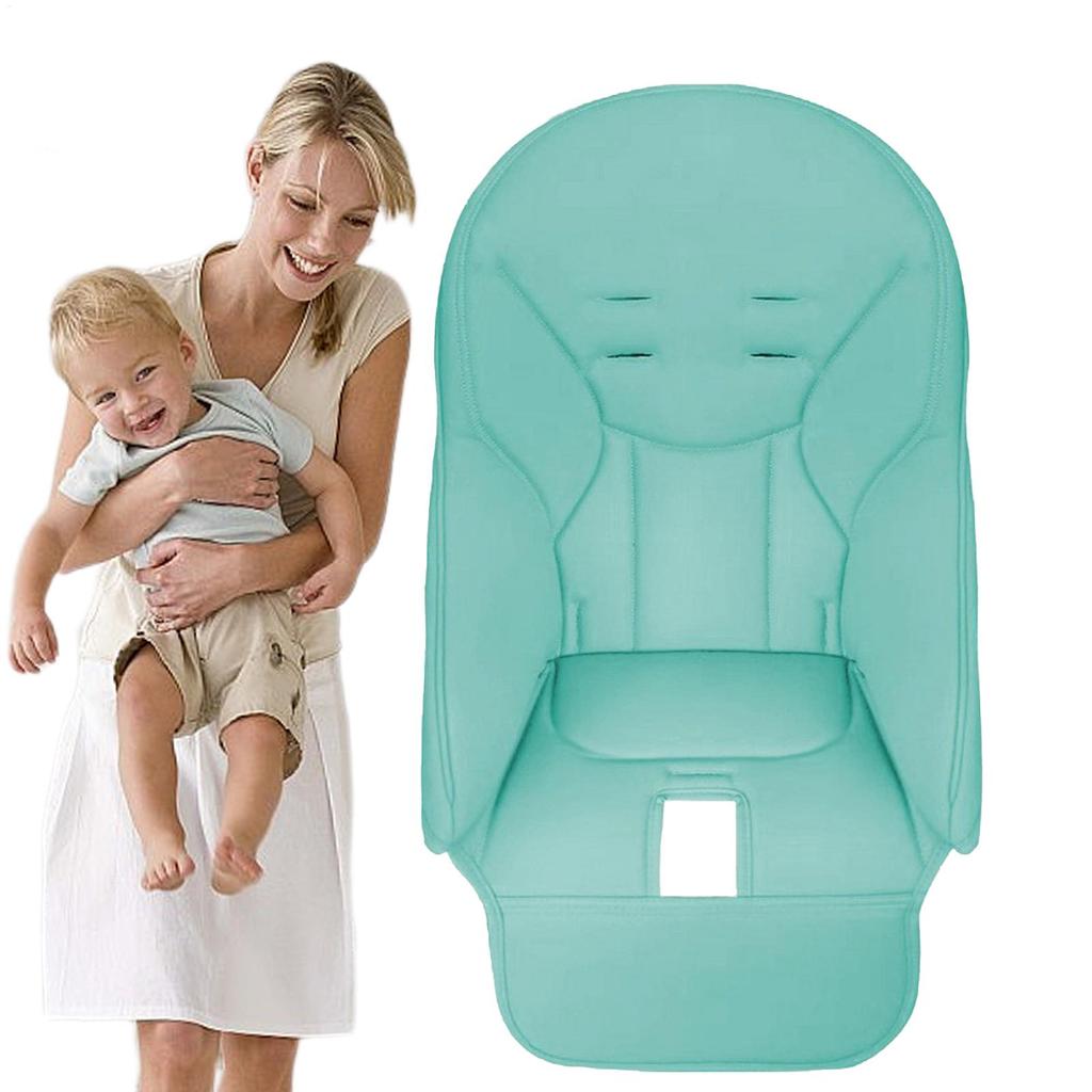 Kids Highchair Cushion Pad High Chair Dining Protection Cover Cushion PU Leather And Sponge Comfortable Seat Pad Boy And Girl