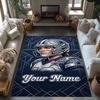 Liverpool Fc Personalized Text Area Rug Suitable For Game Room Kitchen Foyer Dormitory Antislip Rug Anime Office Decor Spiritual Gift