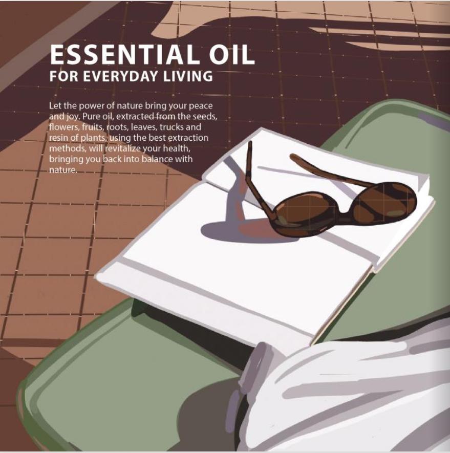 Phutawan Organic Pure Essential Oil, Aromatherapy for Everyday Living, 15 Ml.