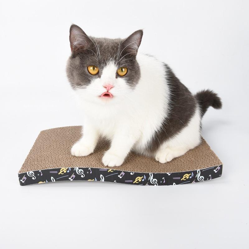 Thickened Wear Resistant Corrugated Paper Cat Scratching Board Cat Claw Grinding Pet Toy