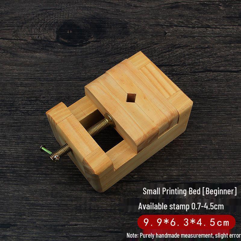 

Solid Wood Seal Carving Tool Set: Beginner Printing Bed, Stone Seal & Scholar s Four Treasures