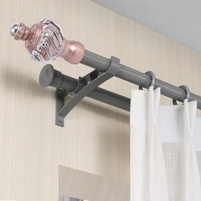 1Pcs Drape Rod Curtain Rod Decorative Head Hardware Accessory Plastic Roman Rod Sealing Plug Home Decoration European