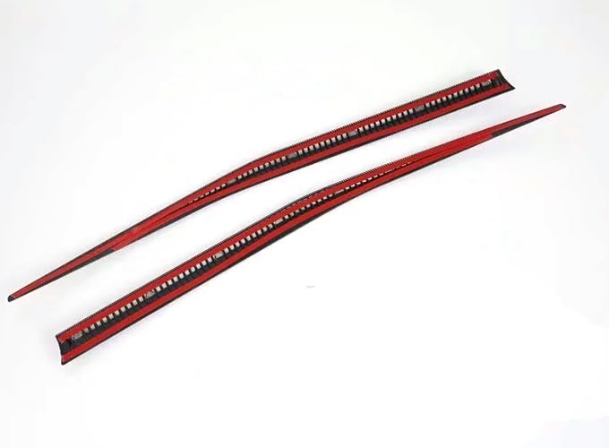 KELEIMAI Rear Emblem Garnish Trunk Trim for Mazda CX-5 (KF Series) - 2-Piece ABS Carbon Fiber-Look Trunk Trim Garnishes, Custom Exterior Accessories.