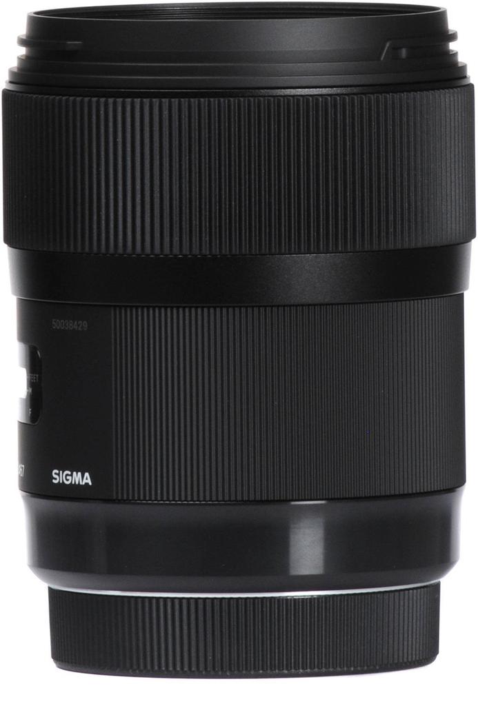 Sigma 35mm DG HSM Lens for Nikon Art SLR Cameras F1.4 F-Mount, Wide-Angle, Full-Frame