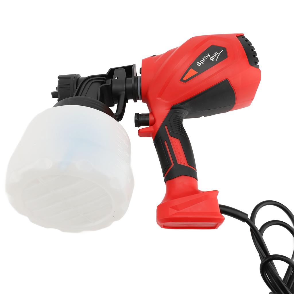 Electric Paint Sprayer High Power Portable Spray Gun for Latex Water Based Paint Home Workshop