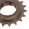 Single Speed Bike Freewheel 18T Threaded Bicycle Freewheel with 13mm Connector Cycling Replacement Accessory