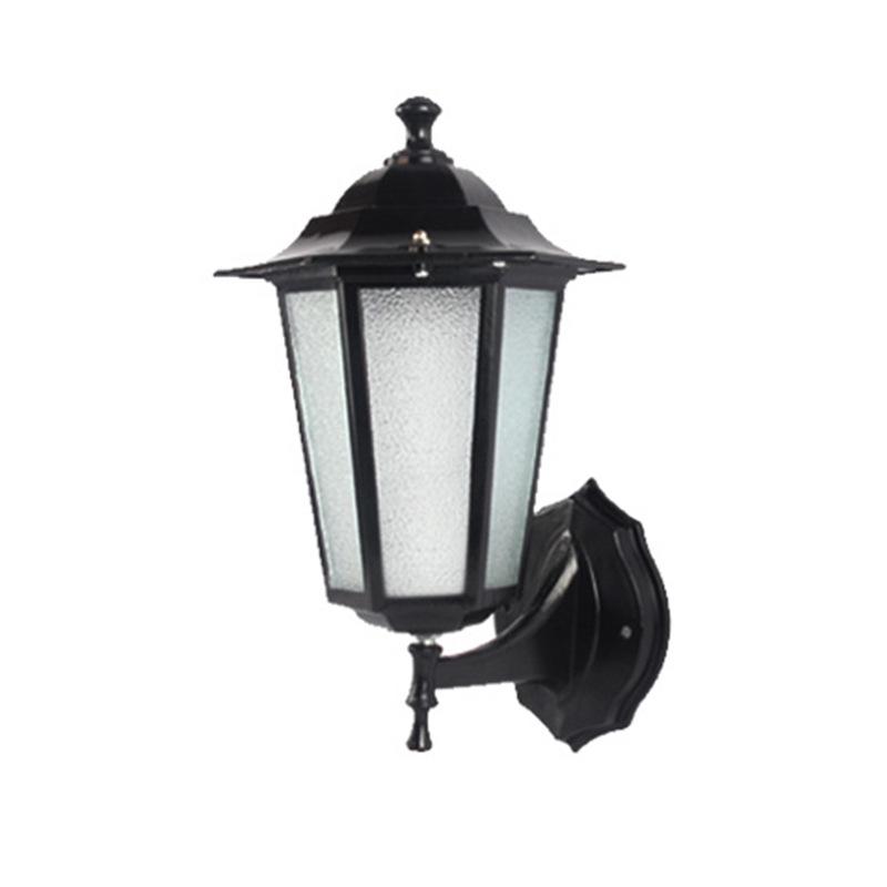 Retro Hexagonal Antique Bronze Waterproof Outdoor Wall Light for Balcony, Corridor, Garden, Villa